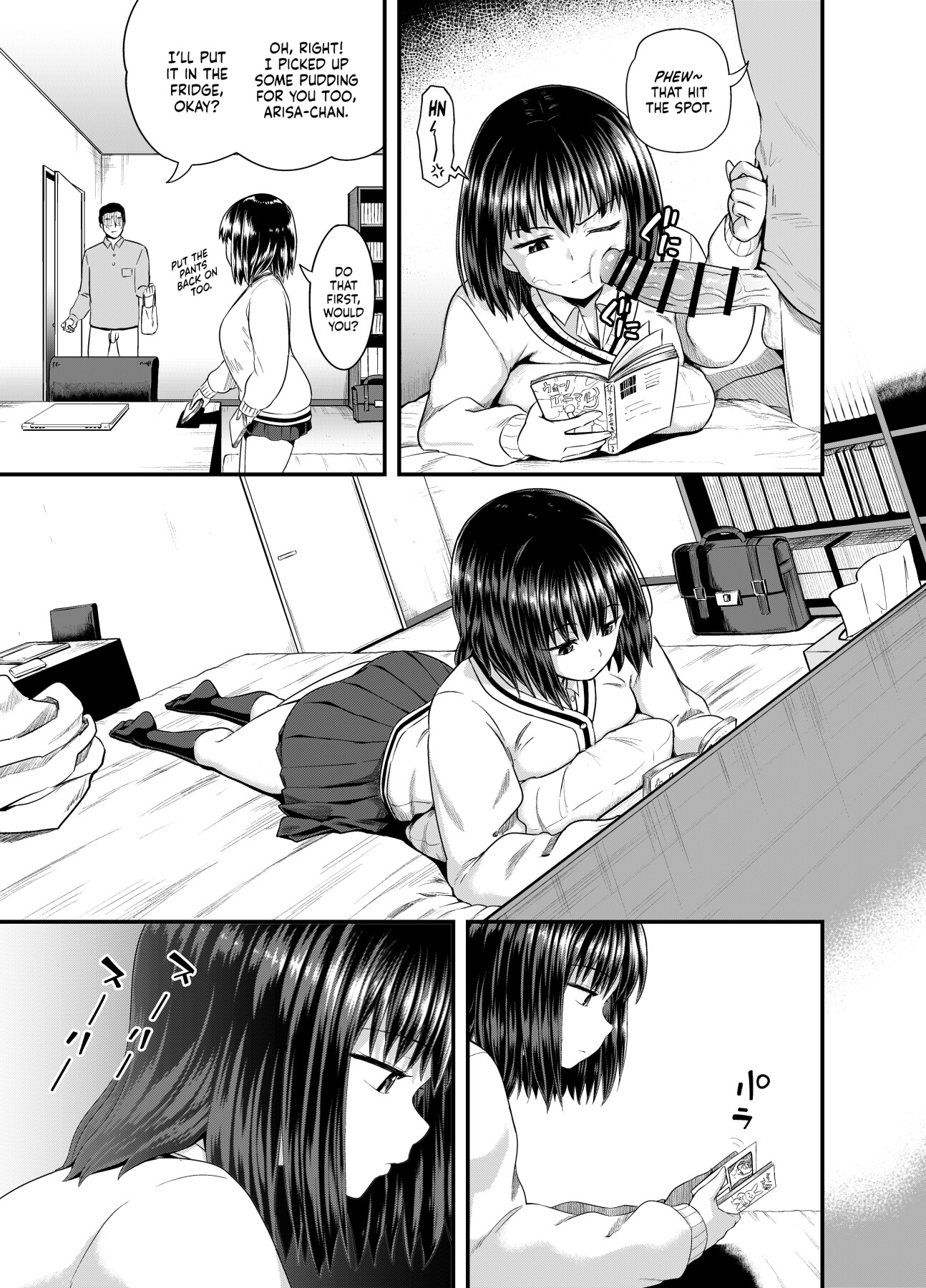 Hentai Manga Comic-A Niece Who Works Part-Time at Her Uncle's House-Read-6